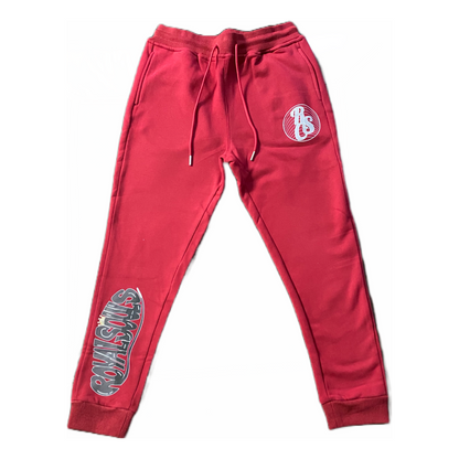 RS STATEMENT Logo Sweatpants "Carmine Red"