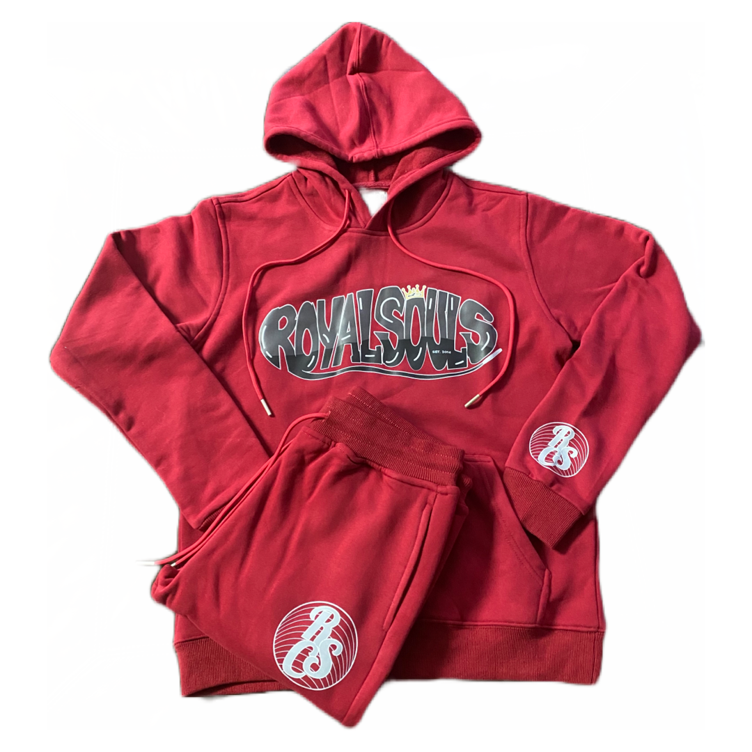 RS STATEMENT Logo Hoodie "Carmine Red"