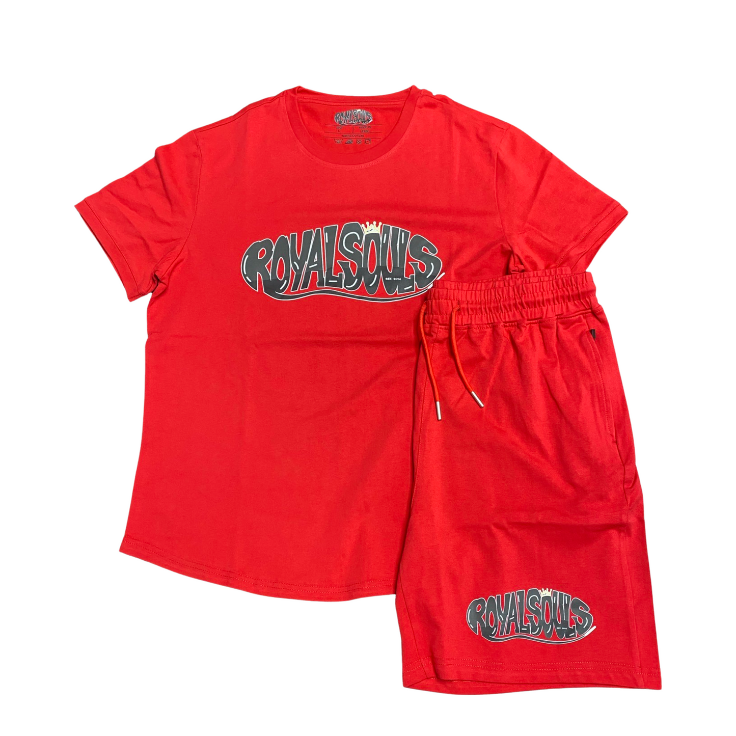 RS STATEMENT Logo Shorts "Bull City Red"