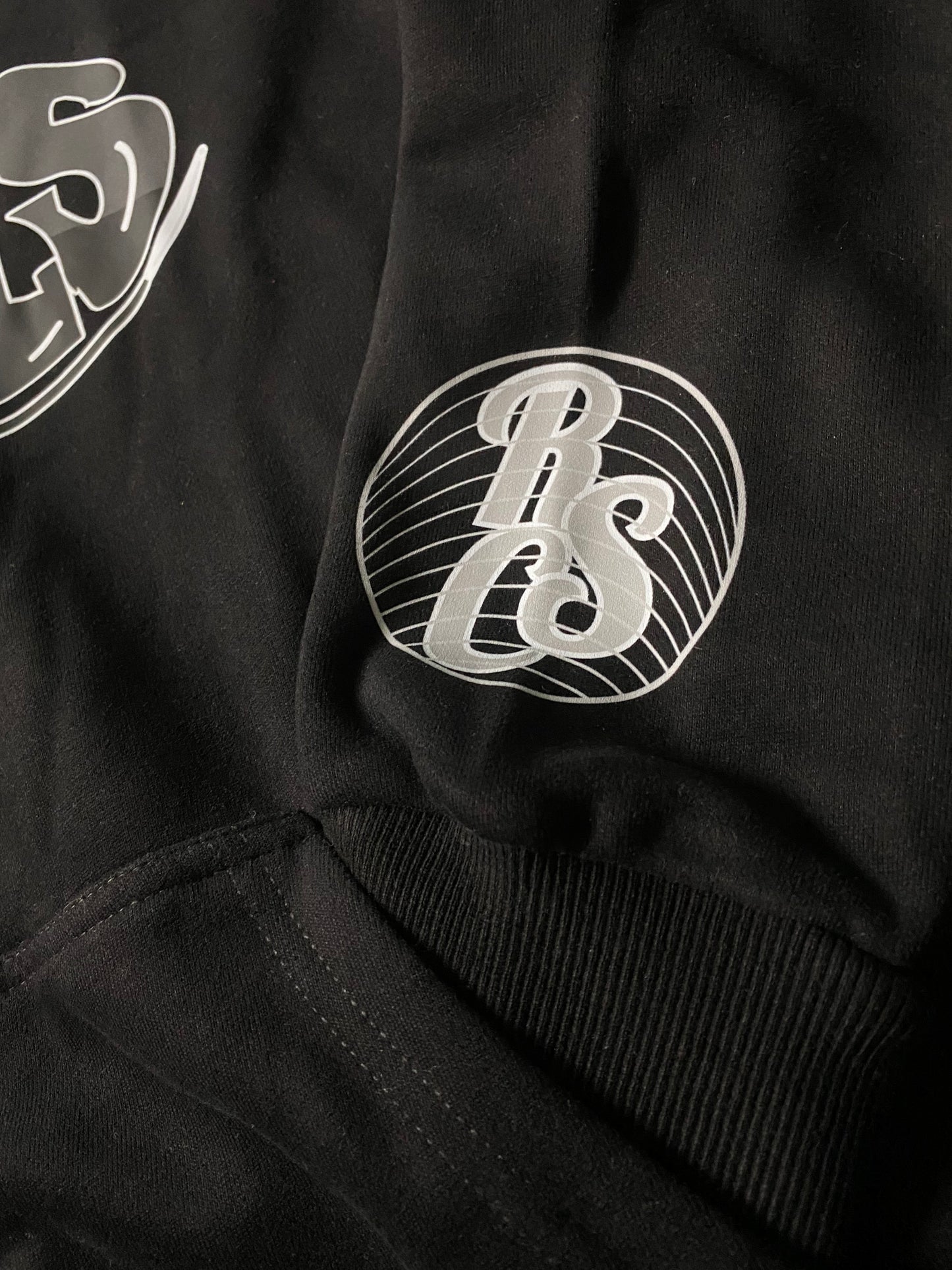 RS STATEMENT Logo Hoodie "Metallic Black"