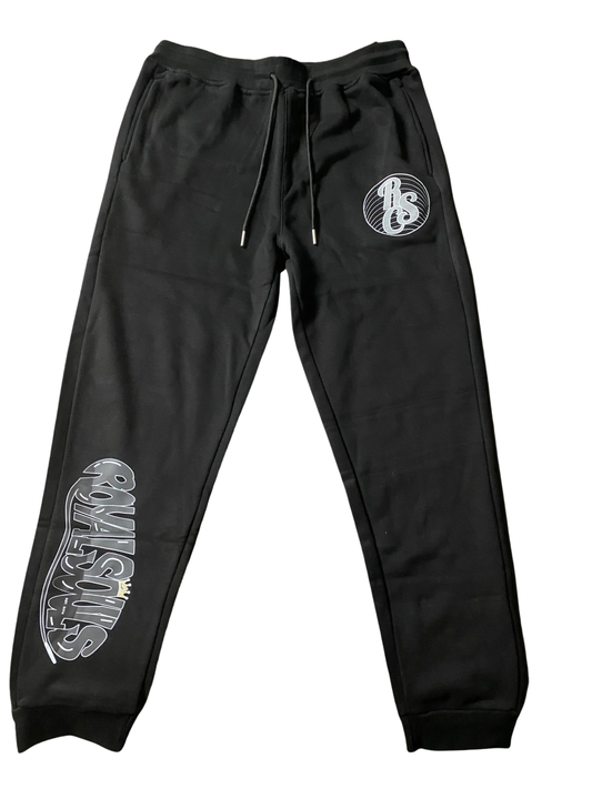 RS STATEMENT Logo Sweatpants "Metallic Black"