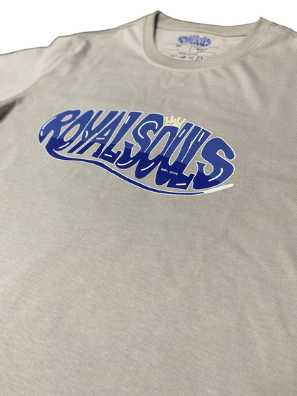 RS STATEMENT Logo Tee "Cool Grey"